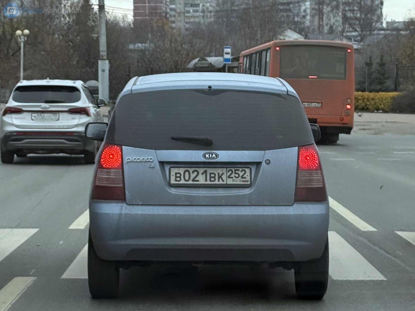в 021 вк 252, Kia Picanto 