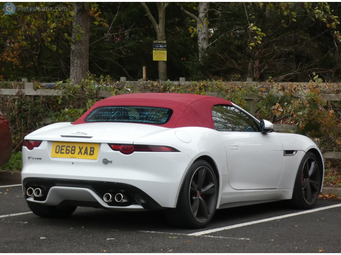 OE68XAB, Jaguar F-Type 1st gen Convertible (X152), 2013–2019