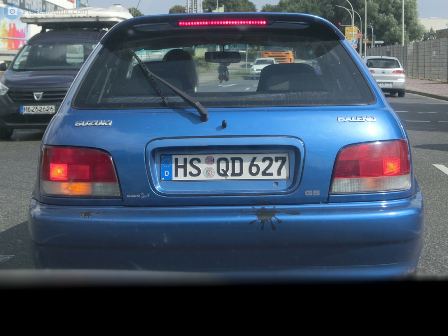 HS QD 627, Suzuki Baleno 1st gen Hatch (EG), 1995–2002