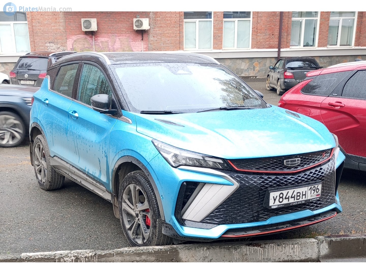 у 844 вн 196, Geely Coolray 1st gen (SX11), facelift, 2023–