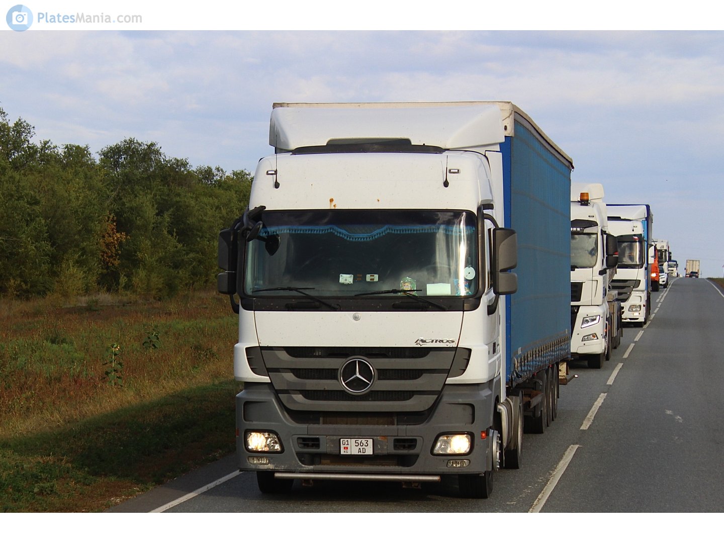 01 563 AD, Mercedes-Benz Actros 2nd gen (MP2/MP3), 2002–2020