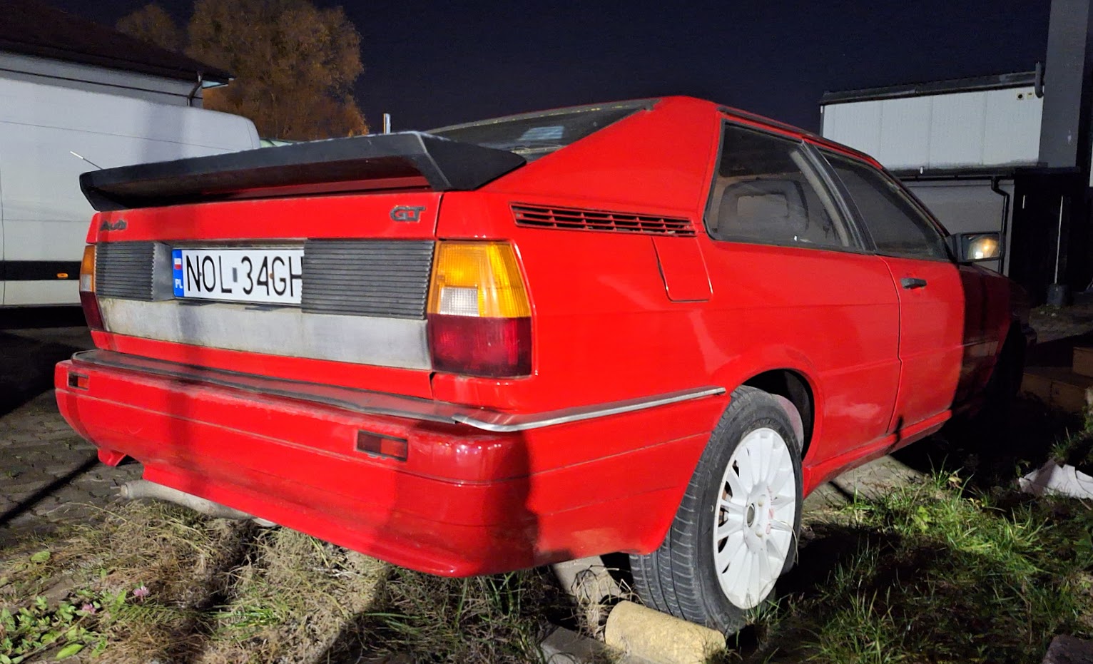 NOL 34GH, Audi Coupé 1st gen (B2/81/85), 1980–1988