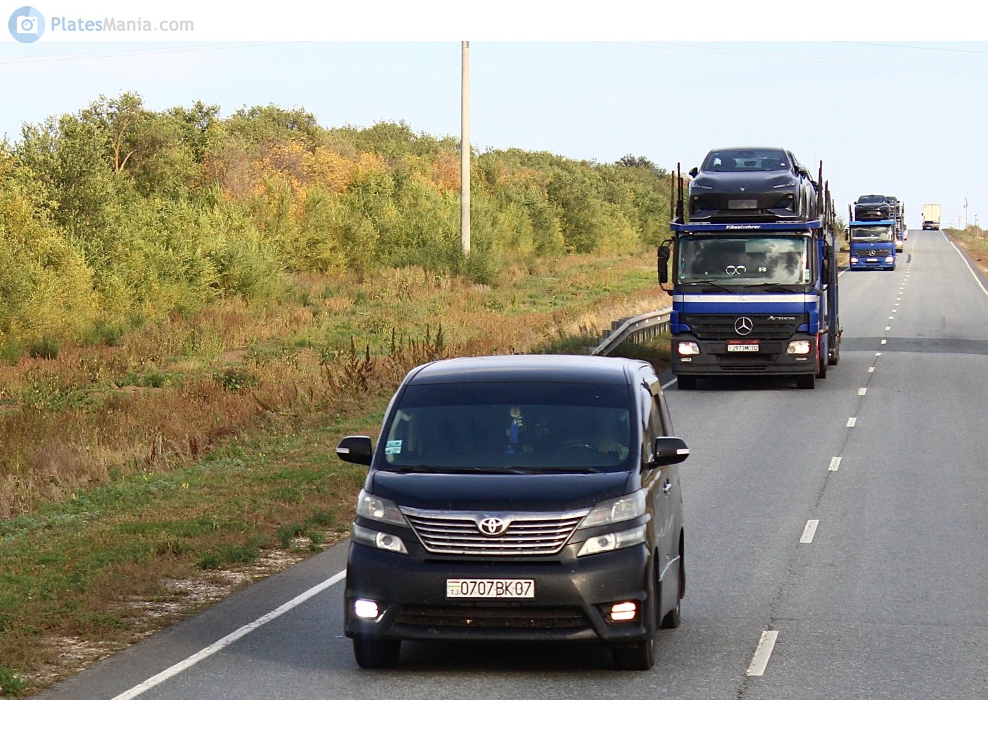 0707BK07, Toyota Vellfire 1st gen (AH20), 2008–2015