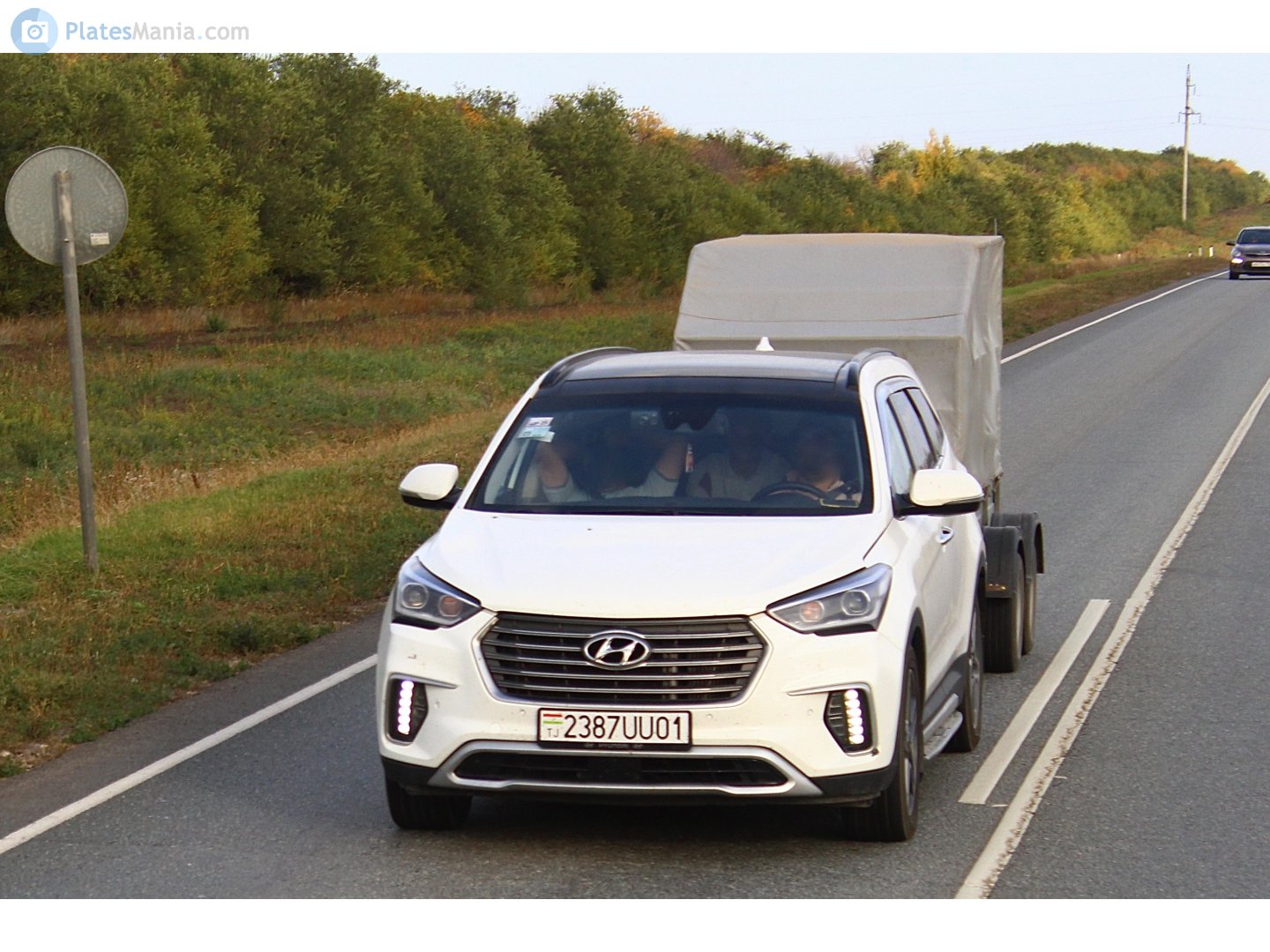 2387UU01, Hyundai Santa Fe 3rd gen (Grand) Santa Fe (XL) (NC), facelift, 2015–2019