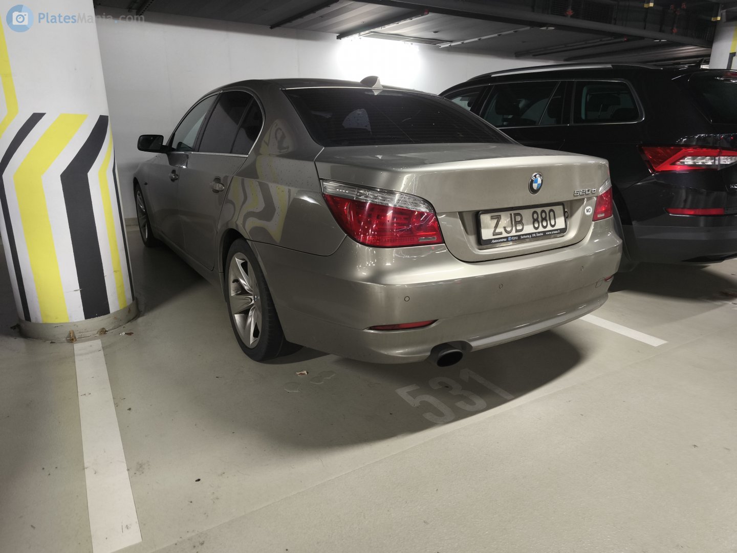 ZJB 880, BMW 5 Series 5th gen Sedan (E60), 2003–2010