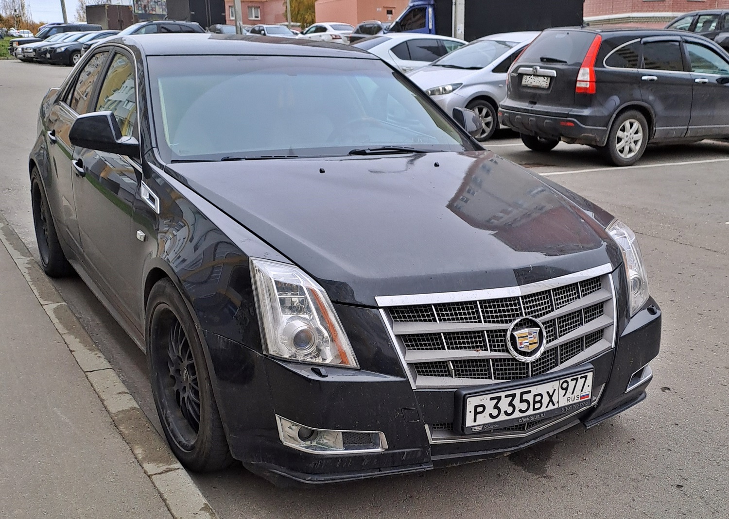 р 335 вх 977, Cadillac CTS 2nd gen Sedan (Sigma II), 2007–2013