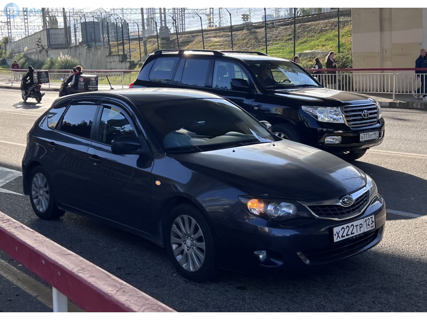 х 222 тр 123, Subaru Impreza 3rd gen Sedan (GE/GV), 2007–2011