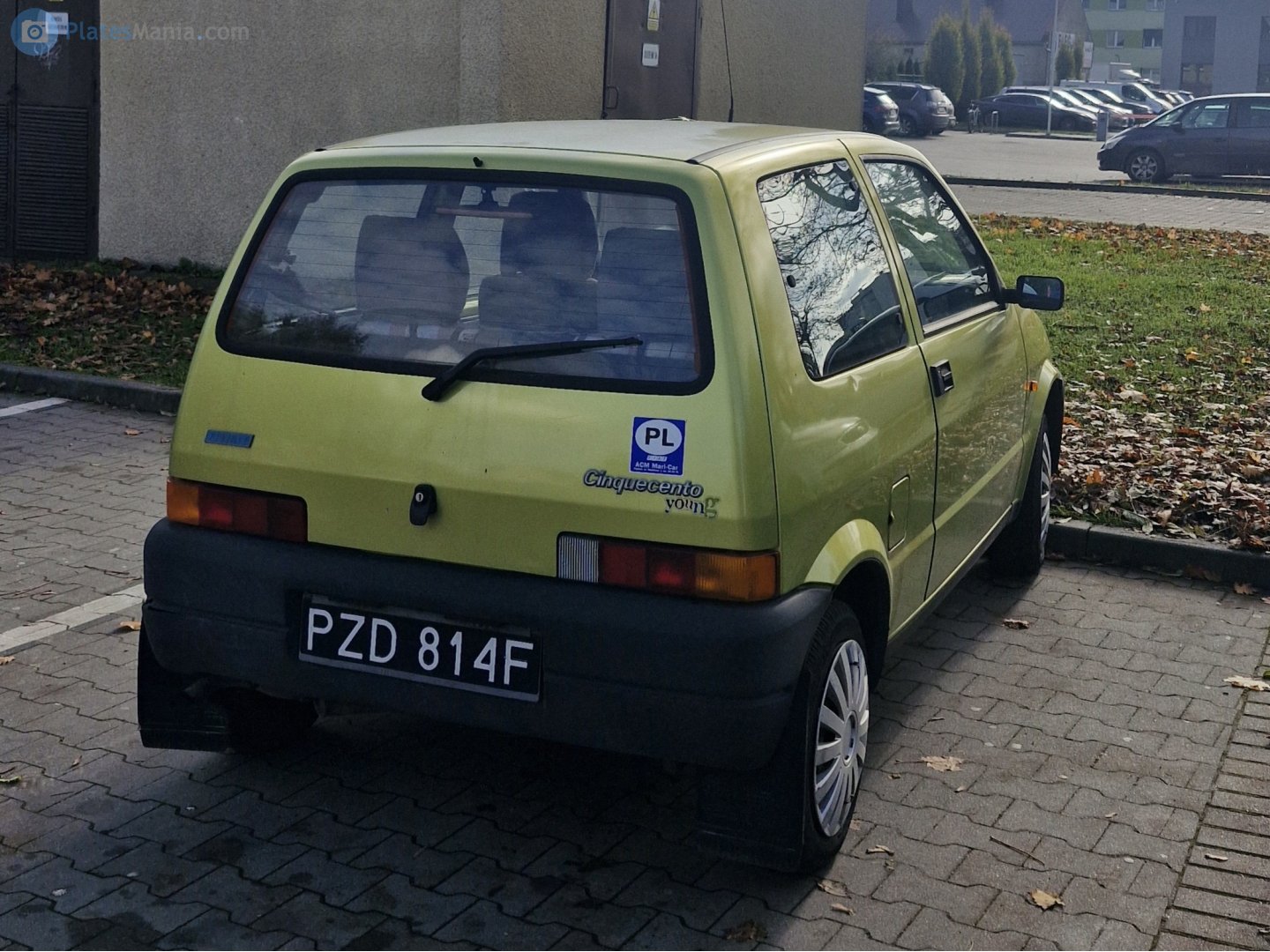 PZD 814F, FIAT Cinquecento 1st gen (170), 1992–1998