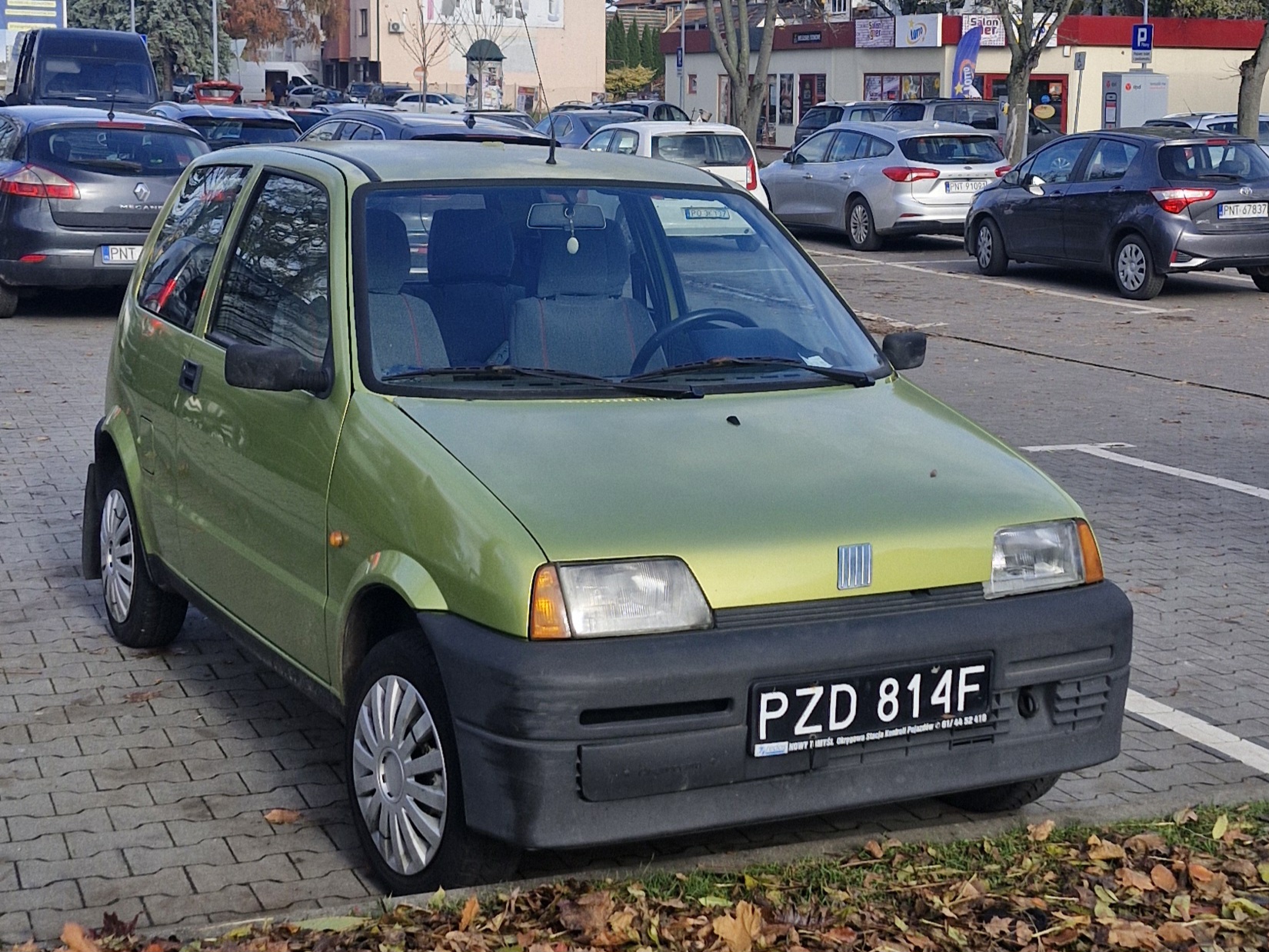 PZD 814F, FIAT Cinquecento 1st gen (170), 1992–1998