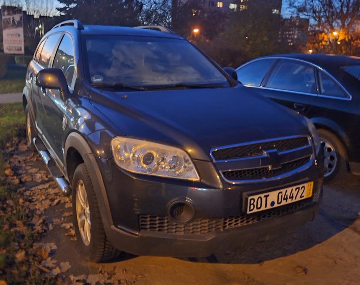 BOT 04472, Chevrolet Captiva 1st gen (C100), 2006–2011