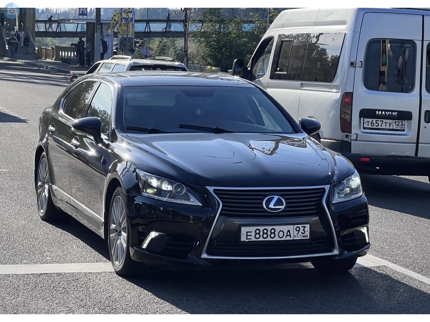 е 888 оа 93, Lexus LS 4th gen (XF40), facelift, 2012–2017