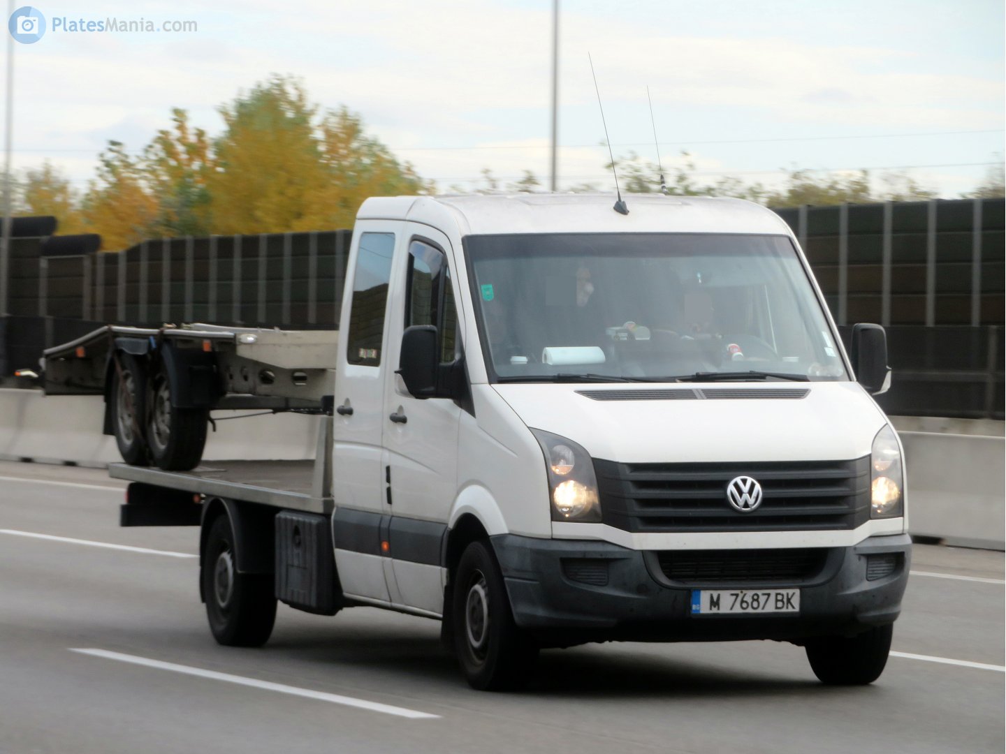 M 7687 BK, Volkswagen Crafter 1st gen Double Cab (2E/2F), 2006–2016