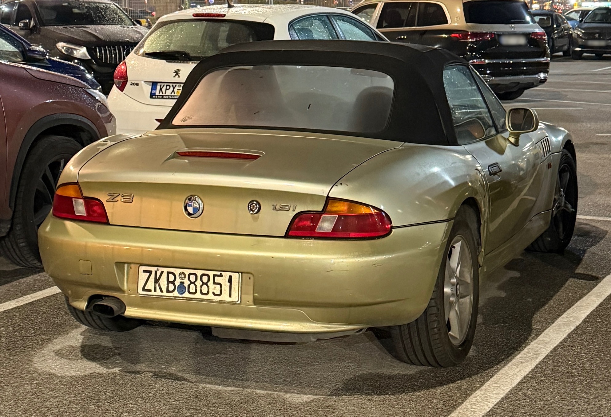 ZKB-8851, BMW Z3 1st gen Roadster (E36/7), 1995–2002