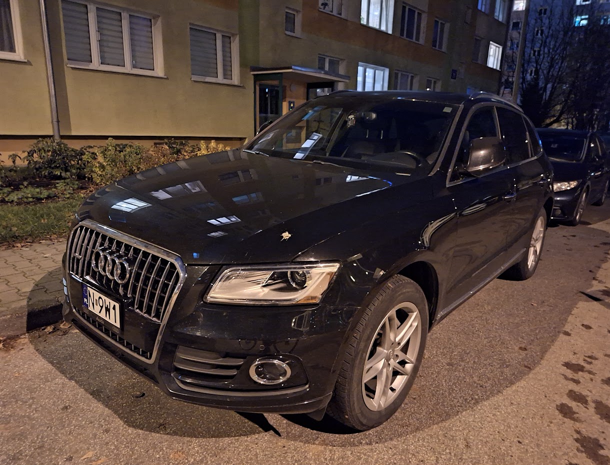 N 9W1, Audi Q5 1st gen (8RB), 2008–2017