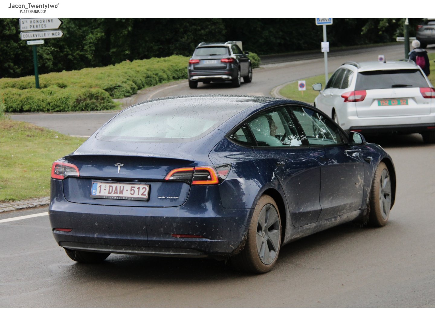 1-DAW-512, Tesla Model 3 1st gen (5YJ3), 2017–2023