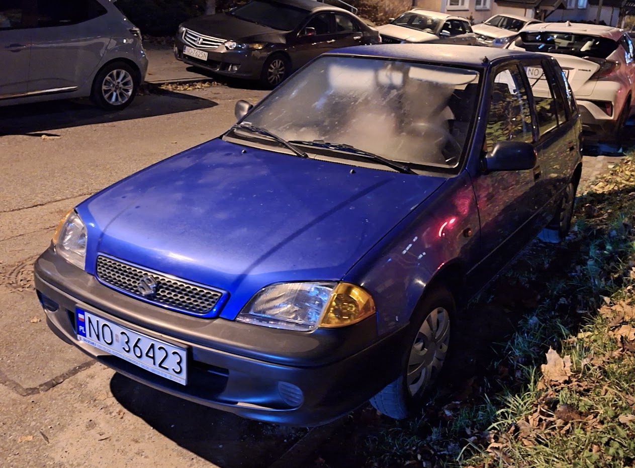 NO 36423, Suzuki Swift 2nd gen 5-door Hatch (SF), facelift, 1996–2004