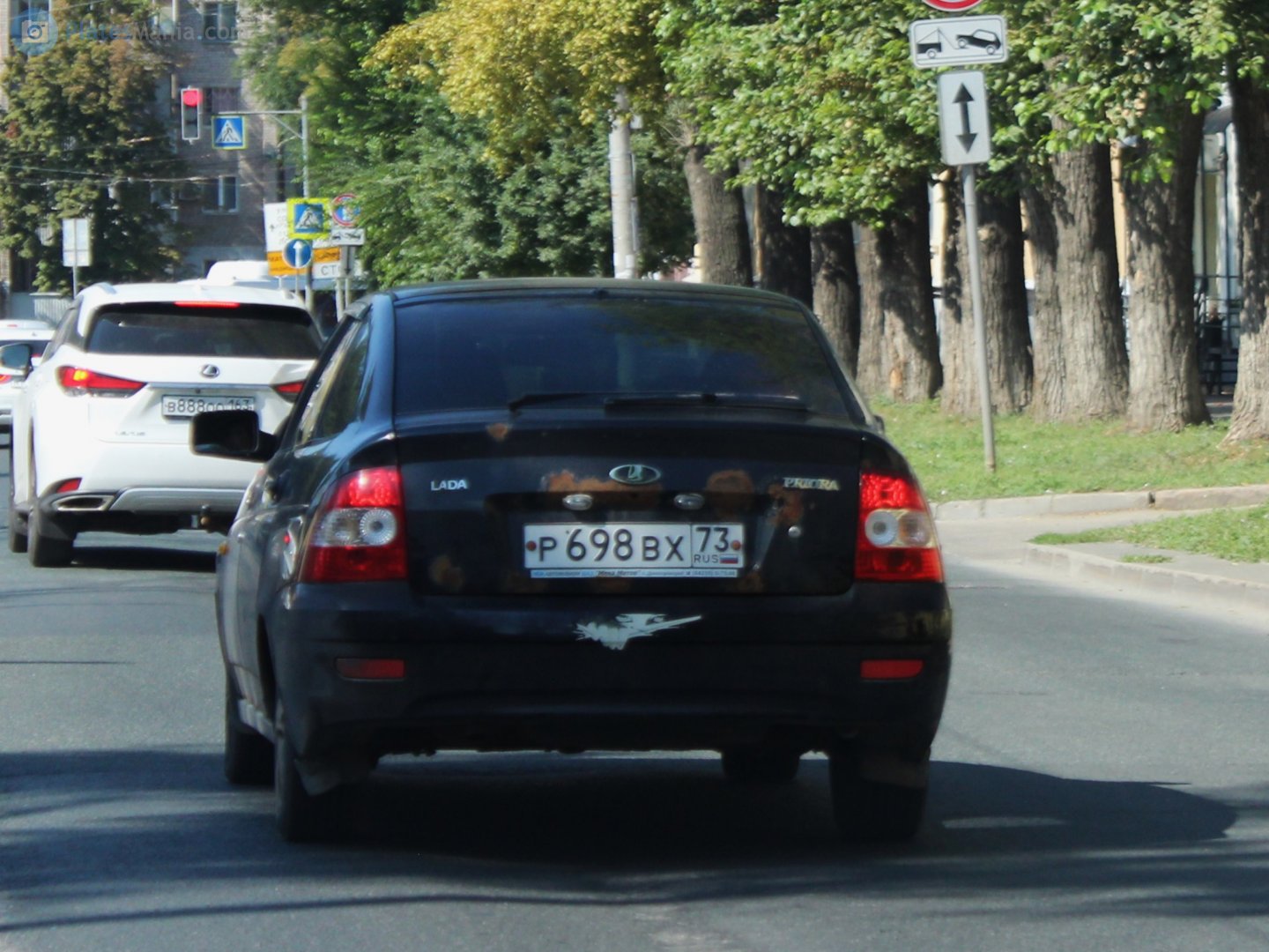 р 698 вх 73, Lada (VAZ) 2172 Priora 