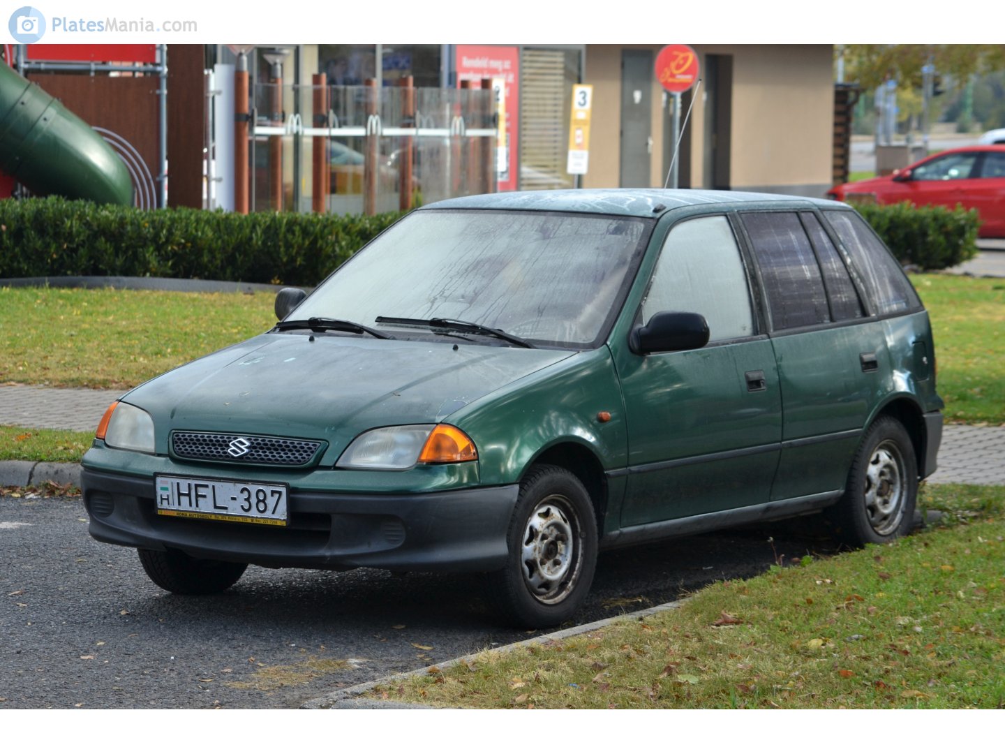 HFL-387, Suzuki Swift 2nd gen 5-door Hatch (SF), facelift, 1996–2004