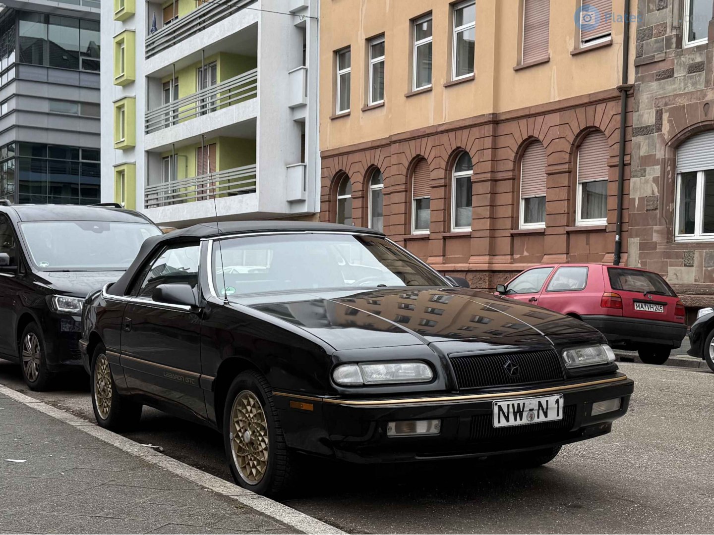 NW N 1, Chrysler LeBaron 3rd gen Convertible, facelift, 1992–1995