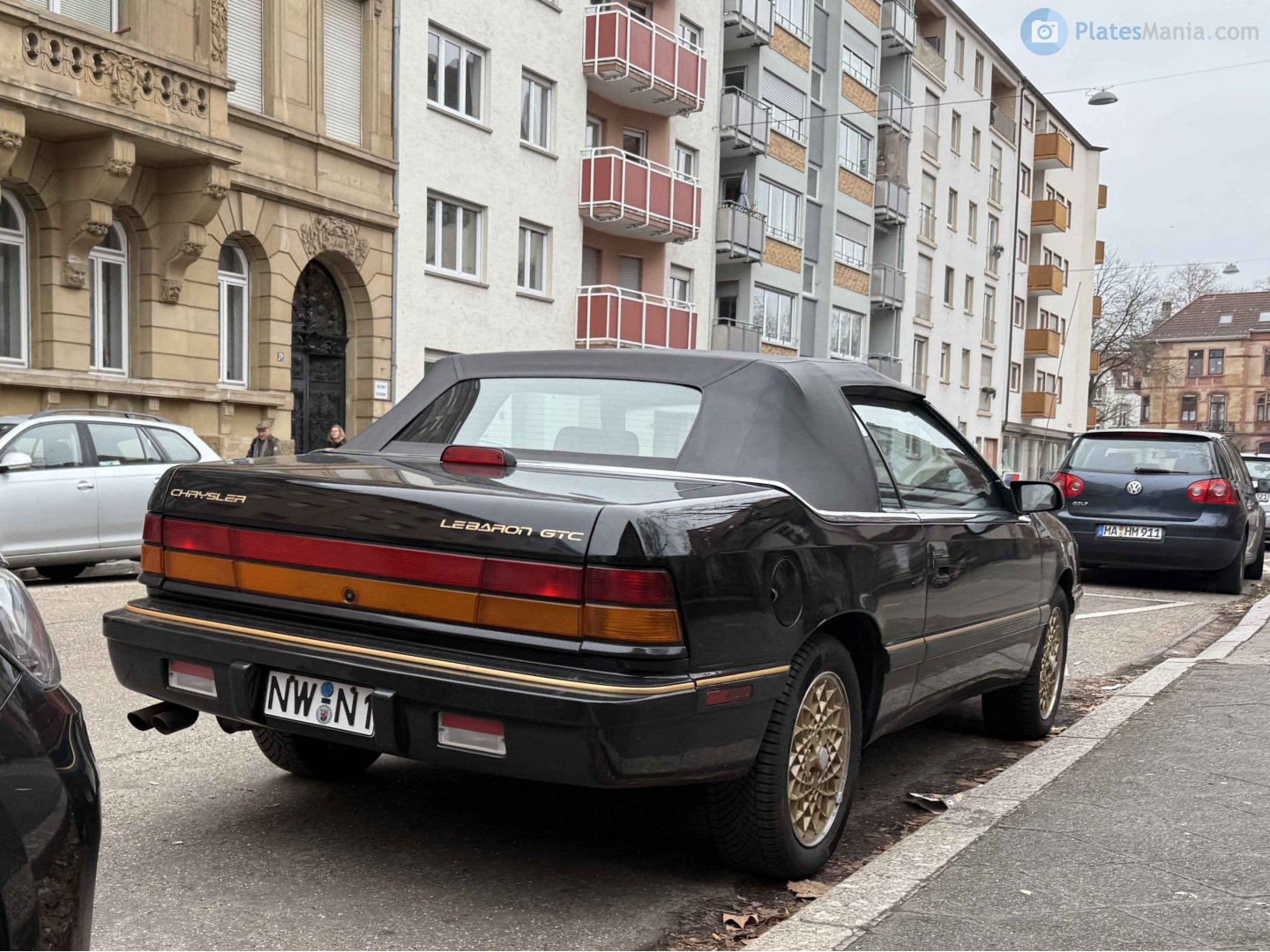 NW N 1, Chrysler LeBaron 3rd gen Convertible, facelift, 1992–1995