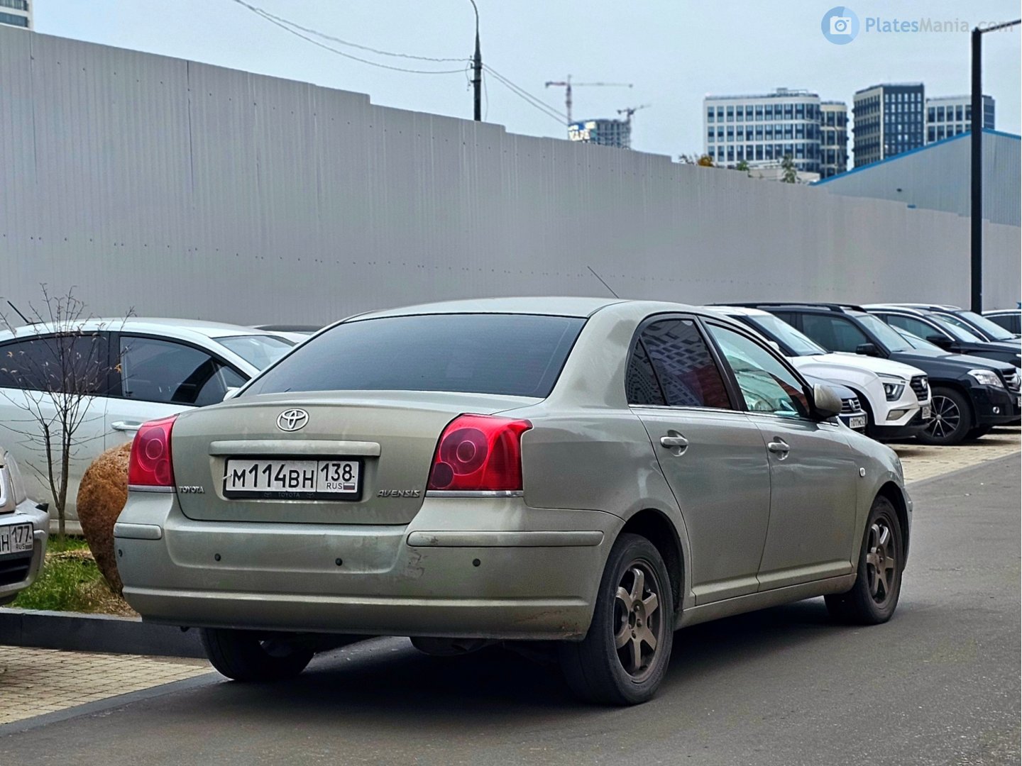 м 114 вн 138, Toyota Avensis 2nd gen Sedan/Liftback (T250), 2003–2009