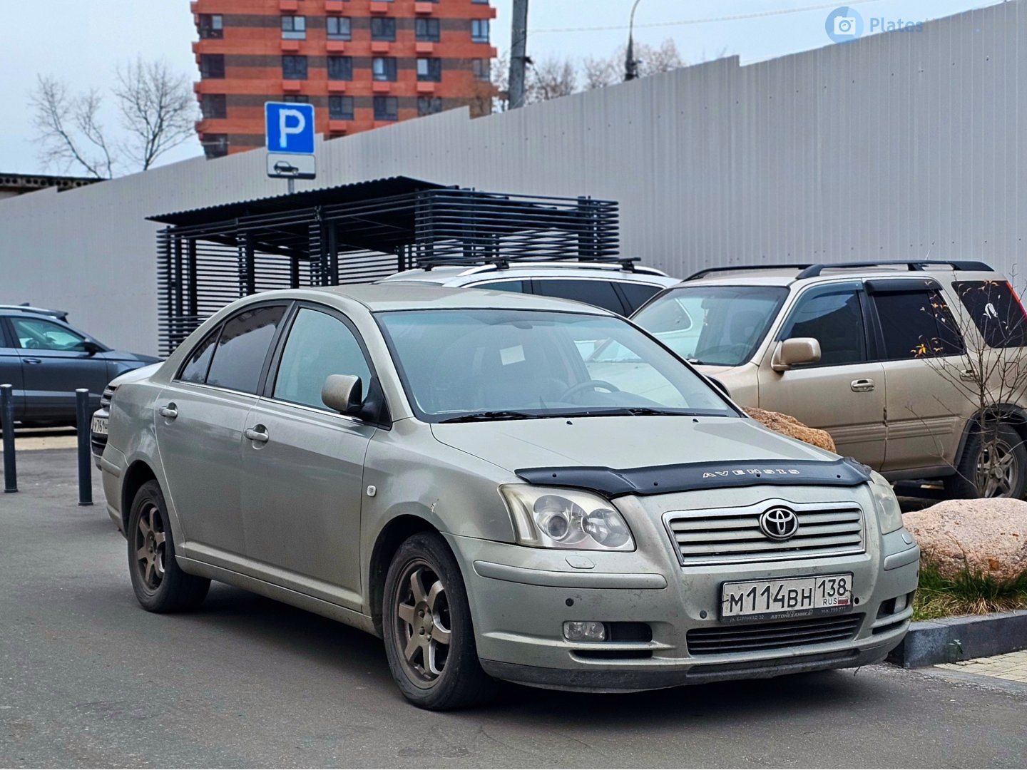 м 114 вн 138, Toyota Avensis 2nd gen Sedan/Liftback (T250), 2003–2009