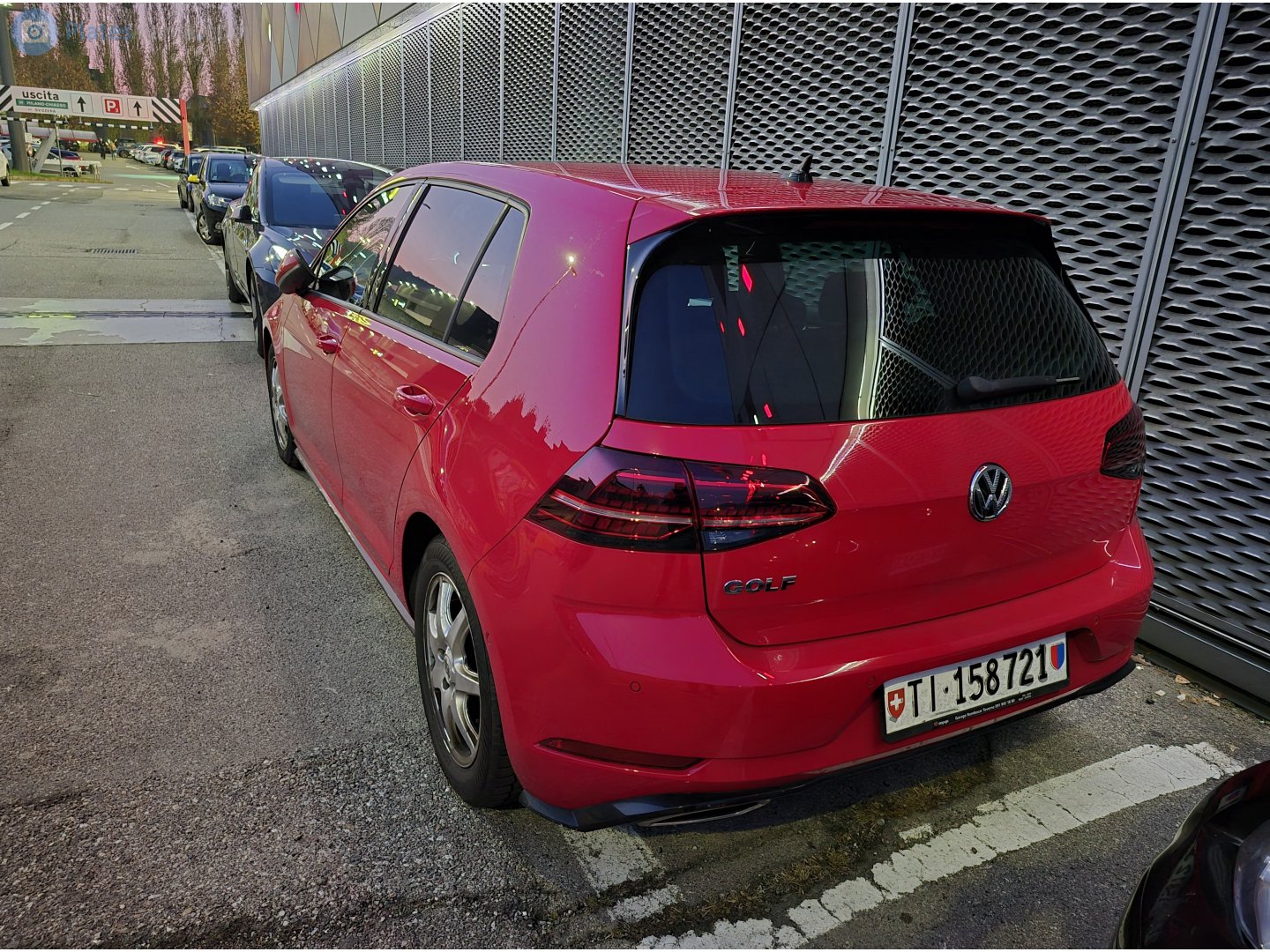 TI 158721, Volkswagen Golf 7th gen 5-door Hatch (5G), facelift, 2017–2021