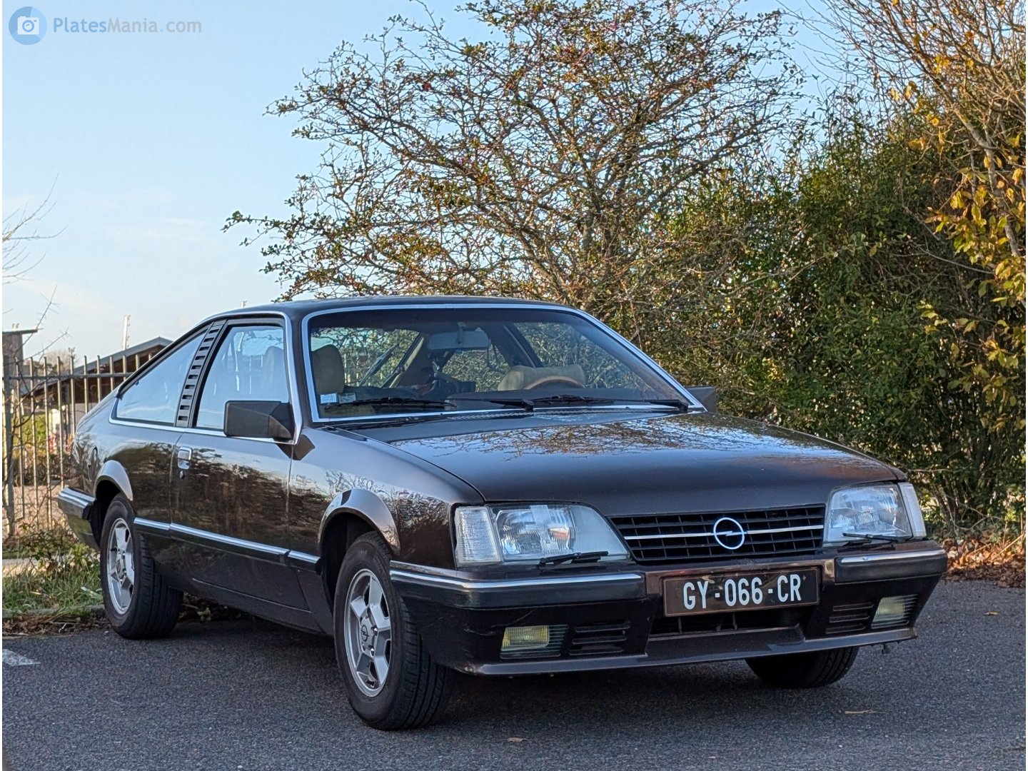 GY-066-CR, Opel Monza 1st gen Coupé (A2), facelift, 1982–1986
