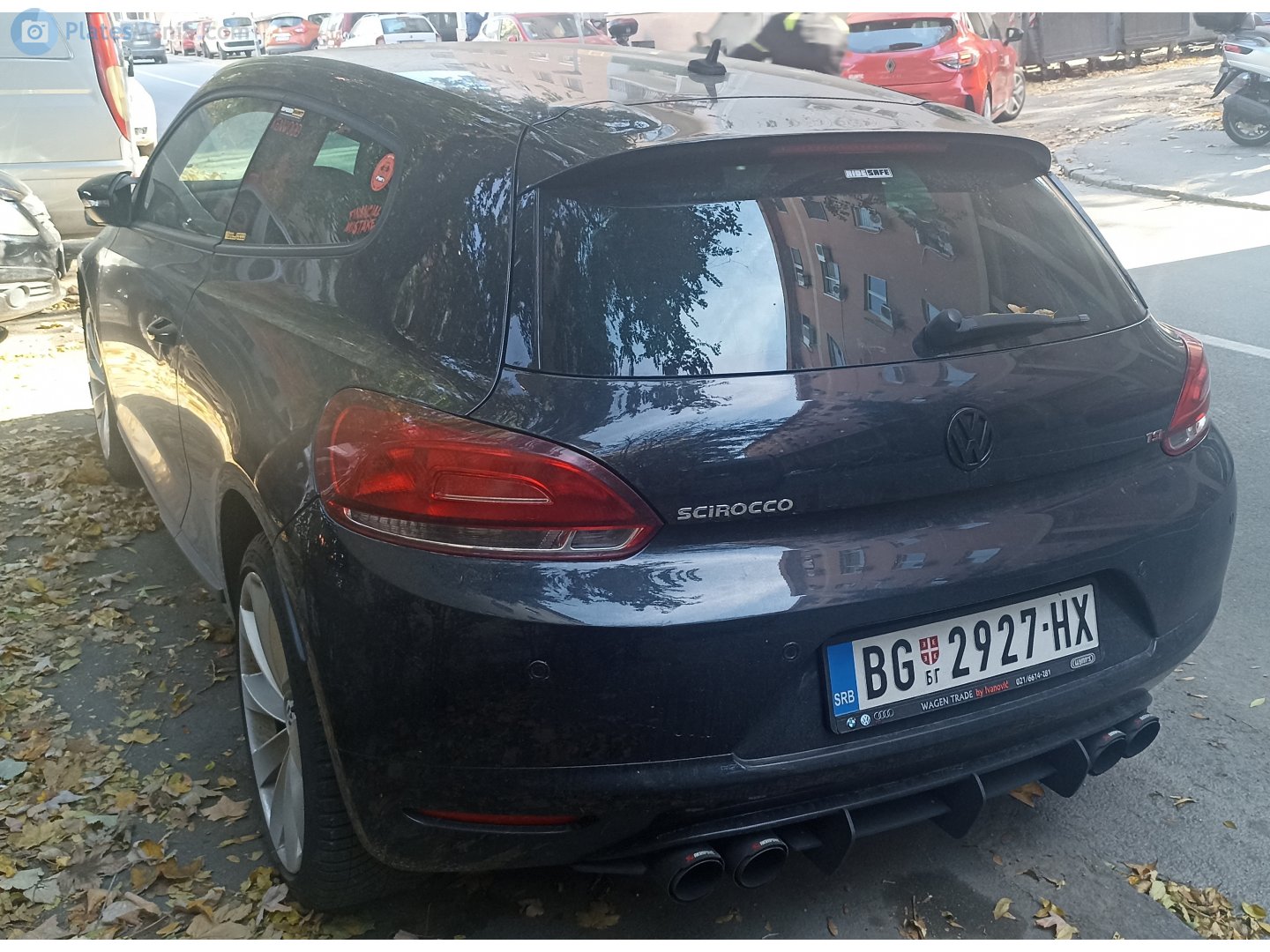 BG 2927-HX, Volkswagen Scirocco 3rd gen (Typ 137/1K8), 2008–2017