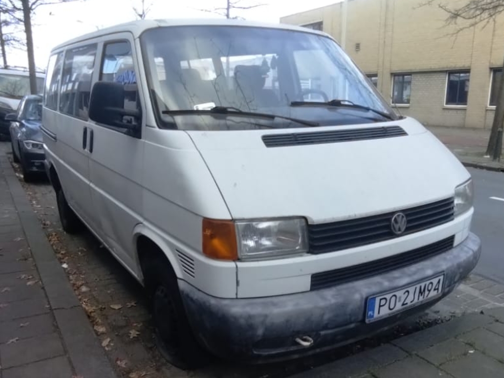 PO 2JM94, Volkswagen Transporter 4th gen Van (T4) (70/7D), 1990–2003