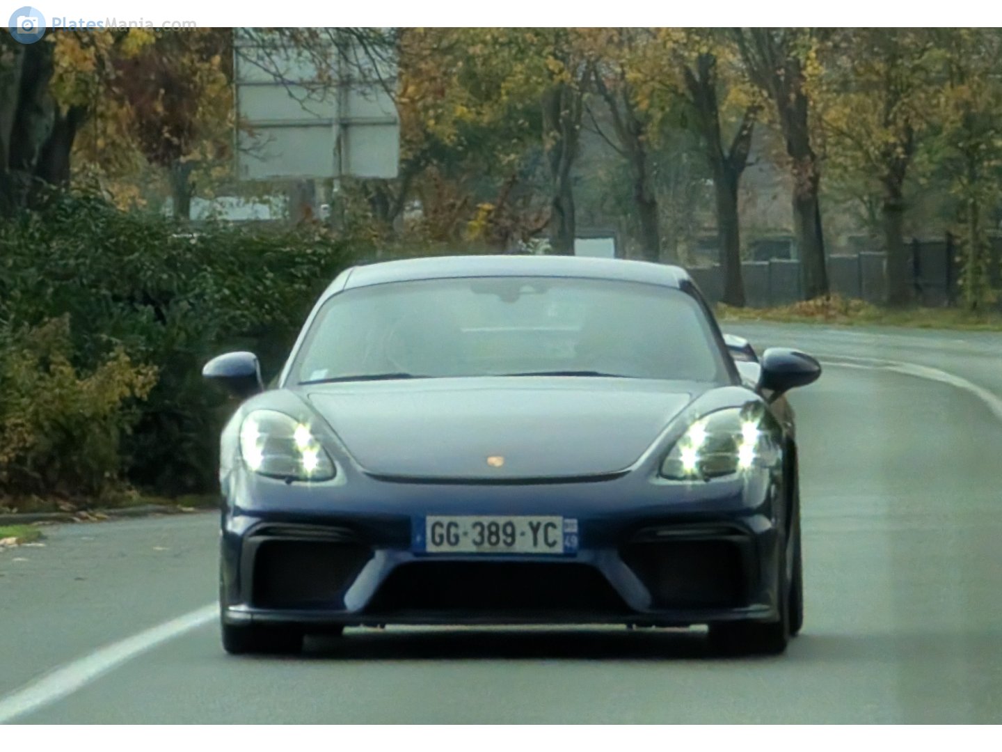 GG-389-YC, Porsche Cayman 3rd gen 718 Cayman (982C), 2016–