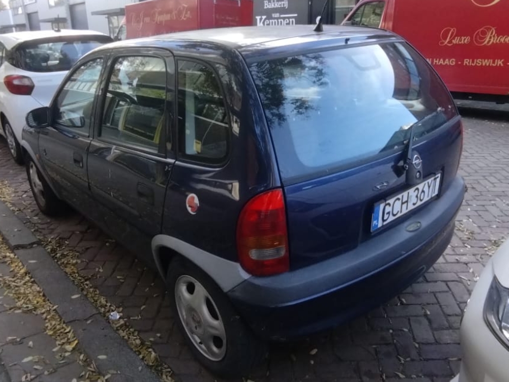 GCH 36YT, Opel Corsa 2nd gen (Lite/Sail) 5-door Hatch (B; S93), 1993–2000 (–2004 for IN- and –2007 for ZA-market)