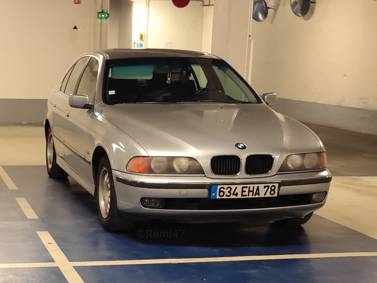 634 EHA 78, BMW 5 Series 4th gen Sedan (E39), 1995–2003