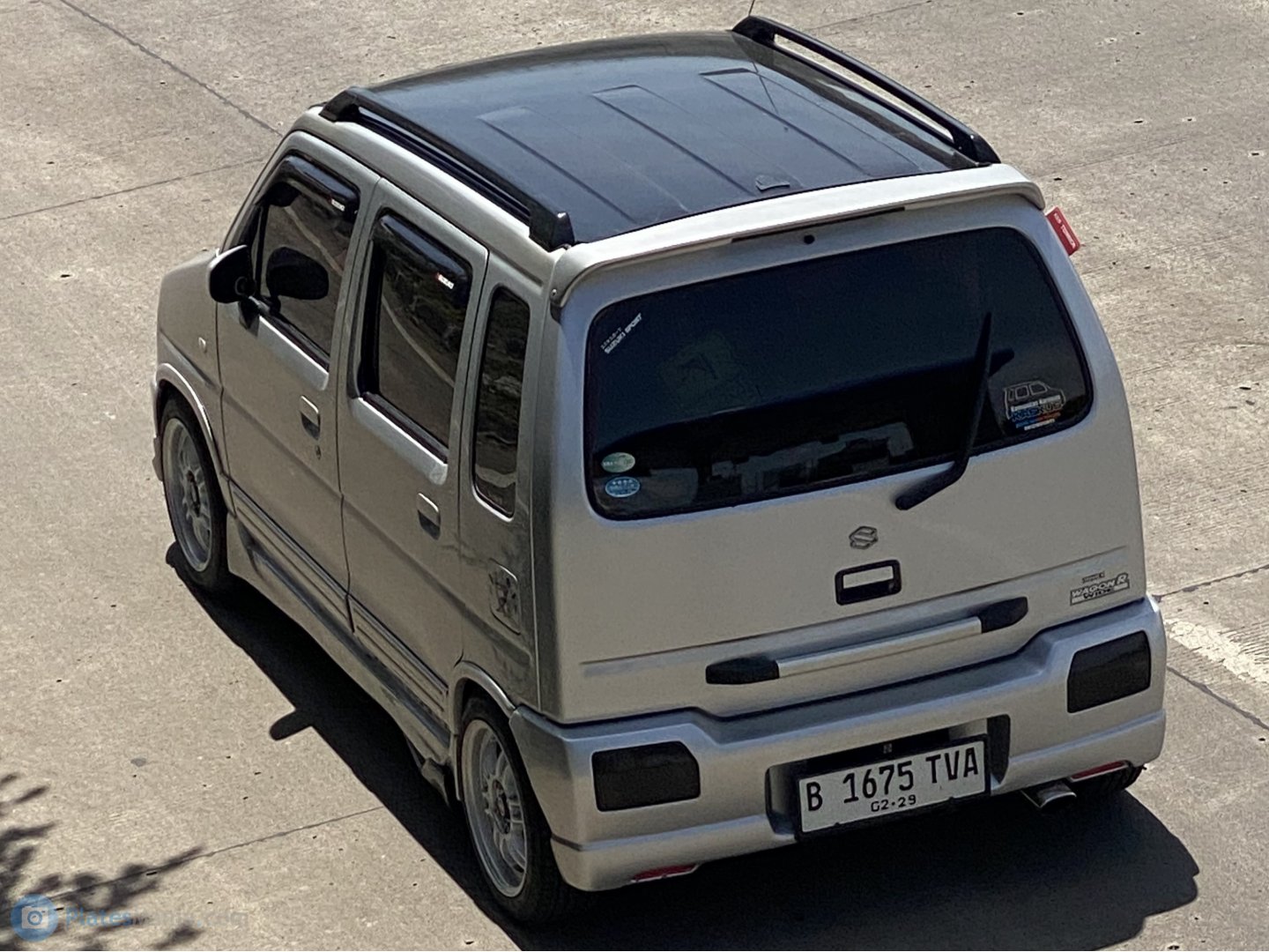 B 1675 TVA, Suzuki Karimun 1st gen (Wagon R rebadge) (SL410R; ID-market), 1999–2006