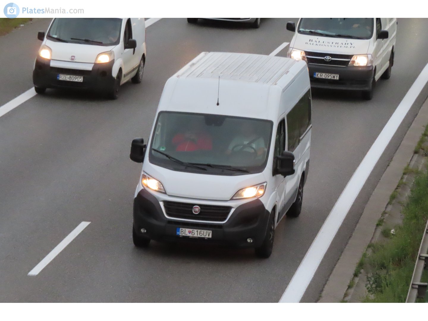 BL-616UV, FIAT Ducato 