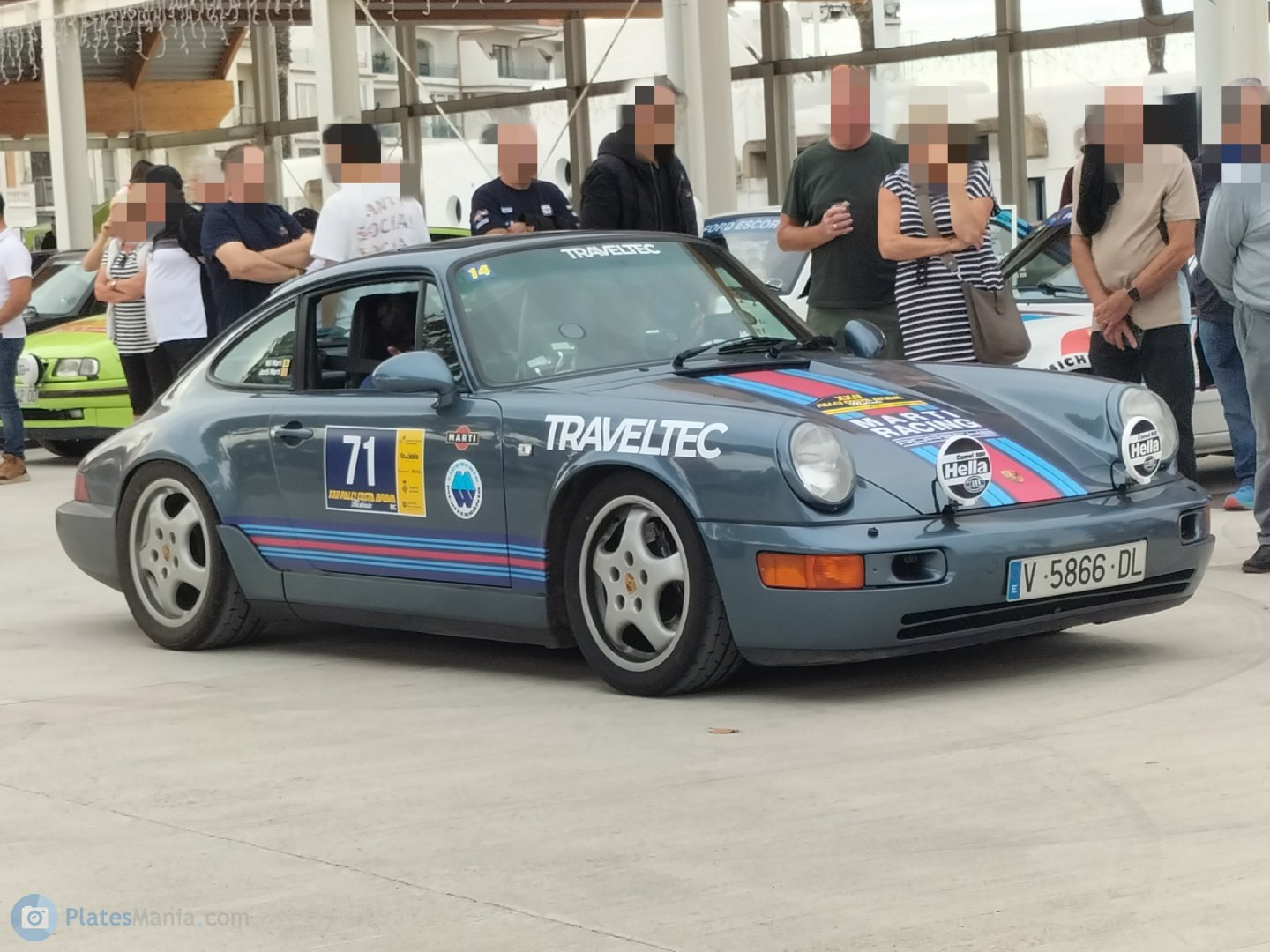 V 5866 DL, Porsche 911 3rd gen Coupé (964), 1988–1994