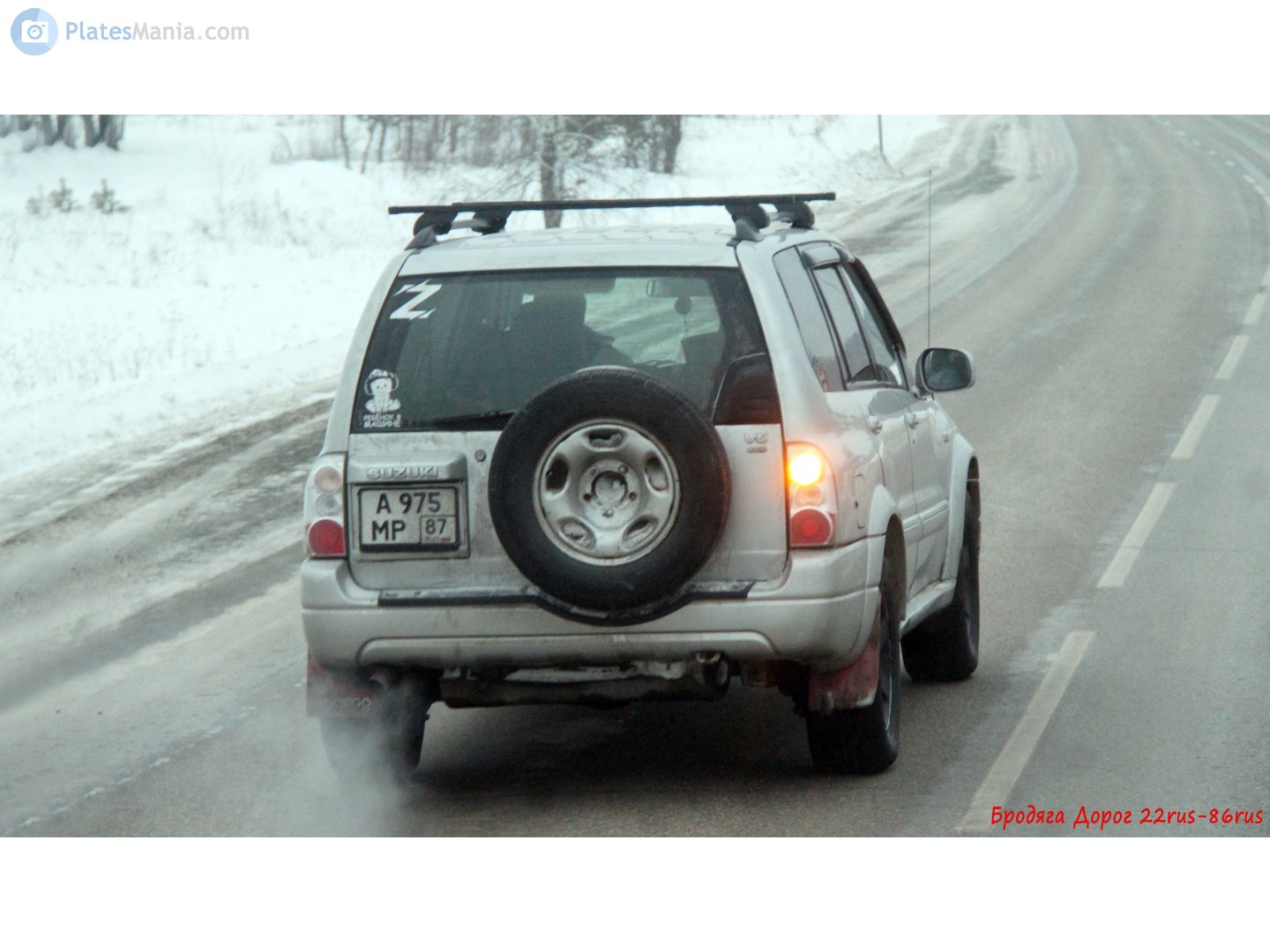а 975 мр 87, Suzuki XL7 1st gen XL-7 (TX92), 1998–2006