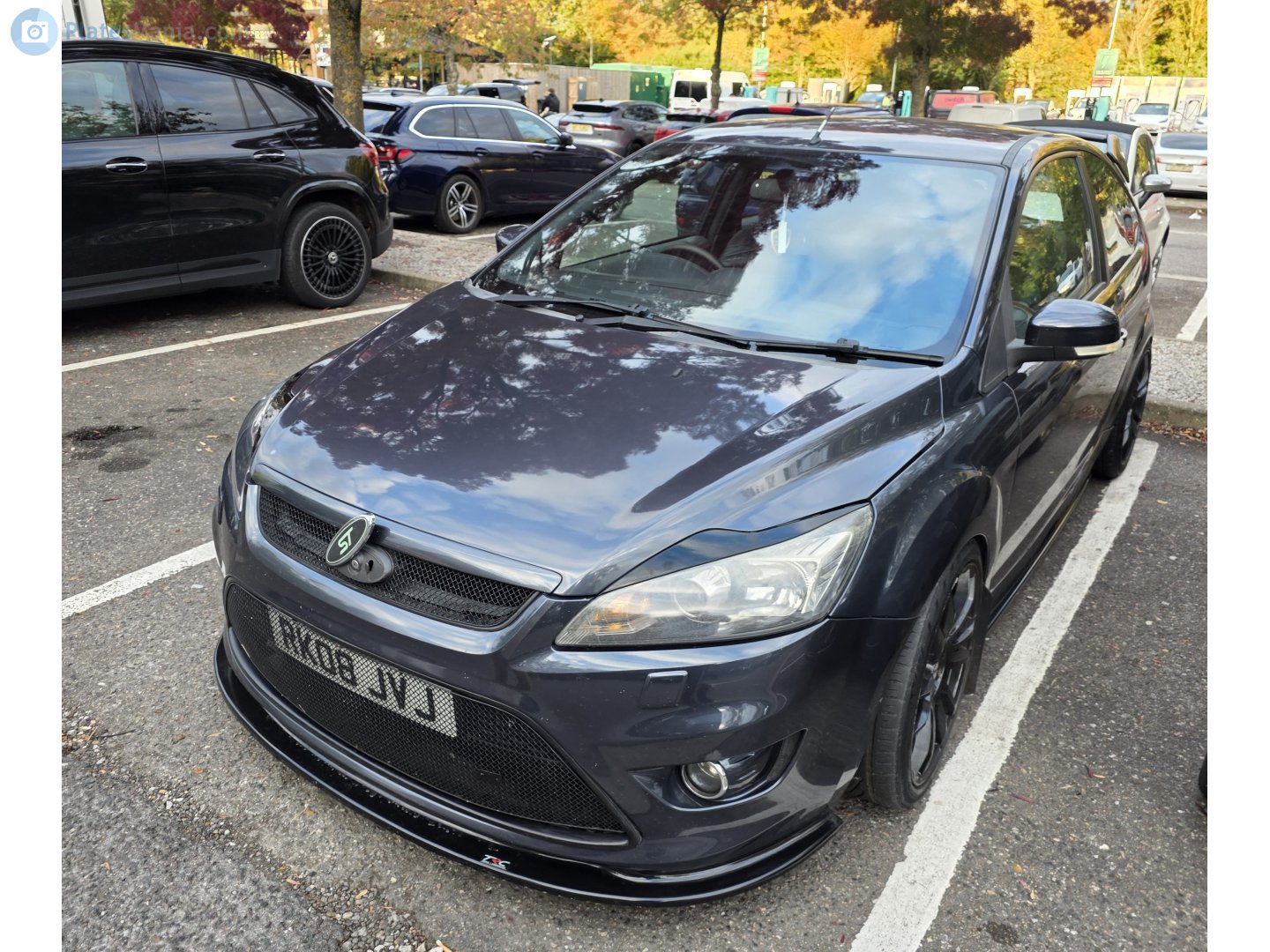 RK08JVJ, Ford Focus 2nd gen 3-door Hatch (DA3; C307), facelift, 2008–2011