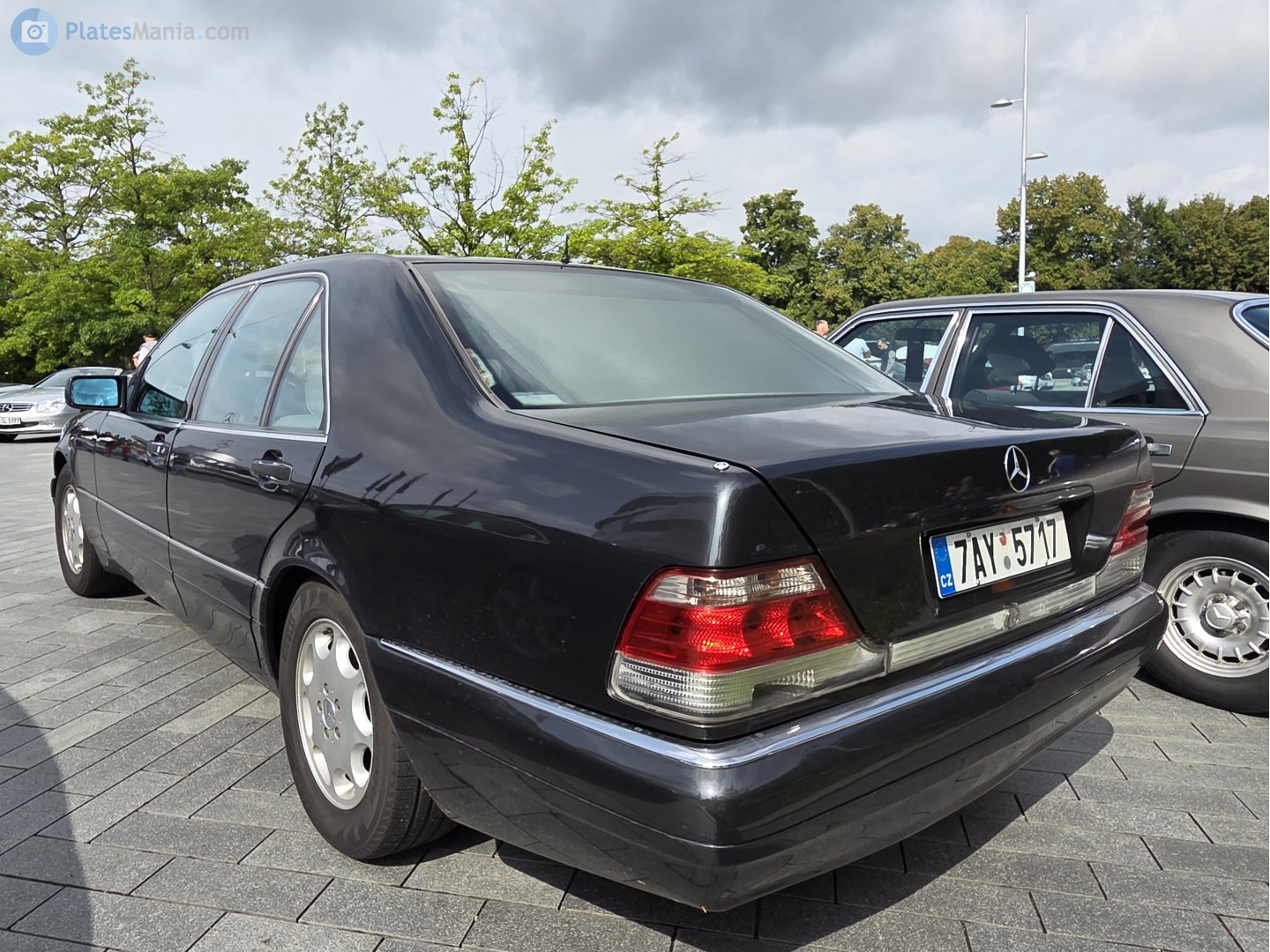 7AY 5717, Mercedes-Benz S-Klasse 5th gen Sedan (W140/V140), 1991–1998