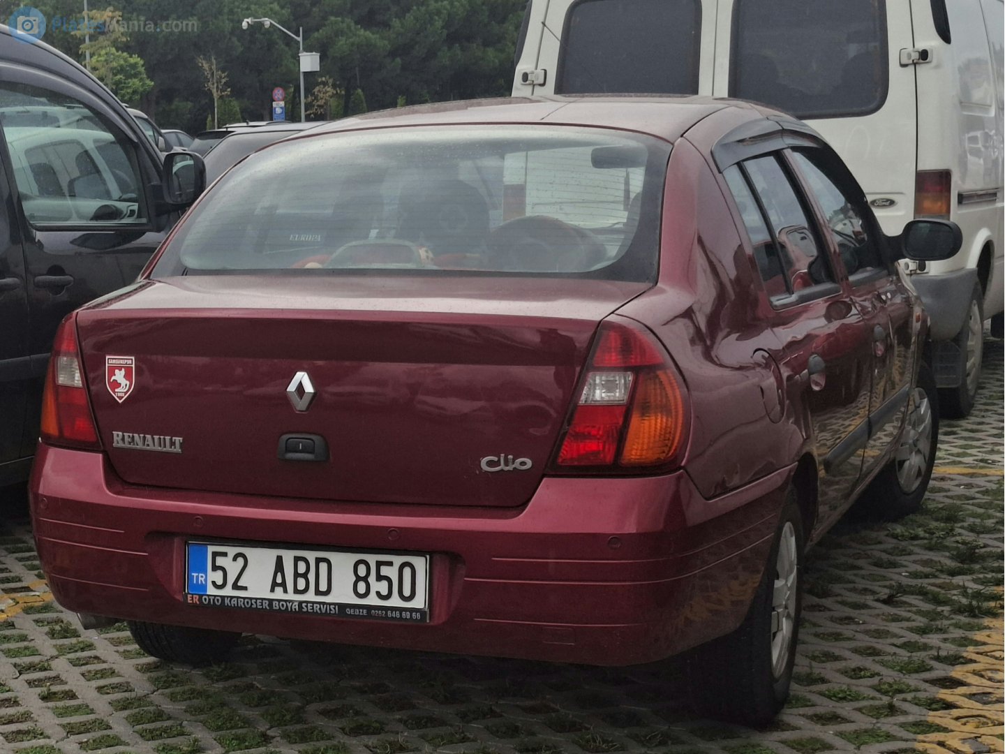 52 ABD 850, Renault Clio 2nd gen (Symbol/Classic) Sedan (L65), 1999–2002
