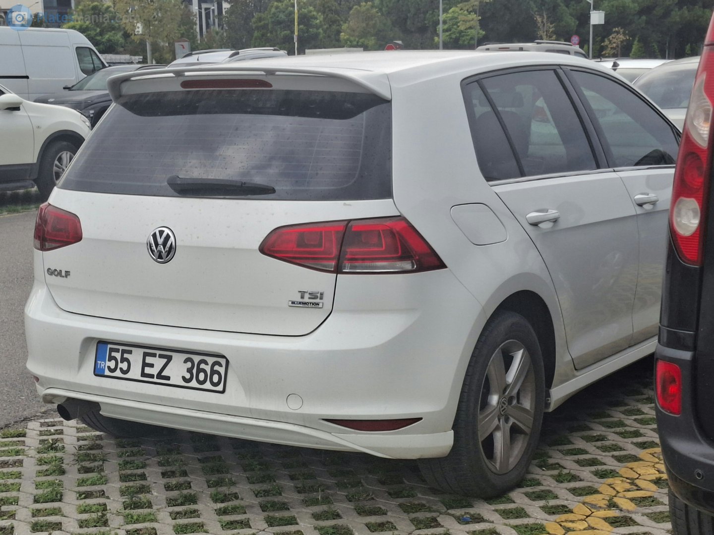 55 EZ 366, Volkswagen Golf 7th gen 5-door Hatch (5G), 2012–2017