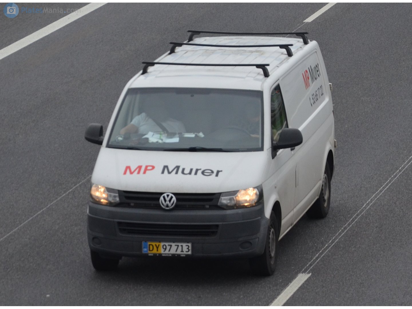 DY 97713, Volkswagen Transporter 5th gen Van (T5) (7E/7H), 2003–2009