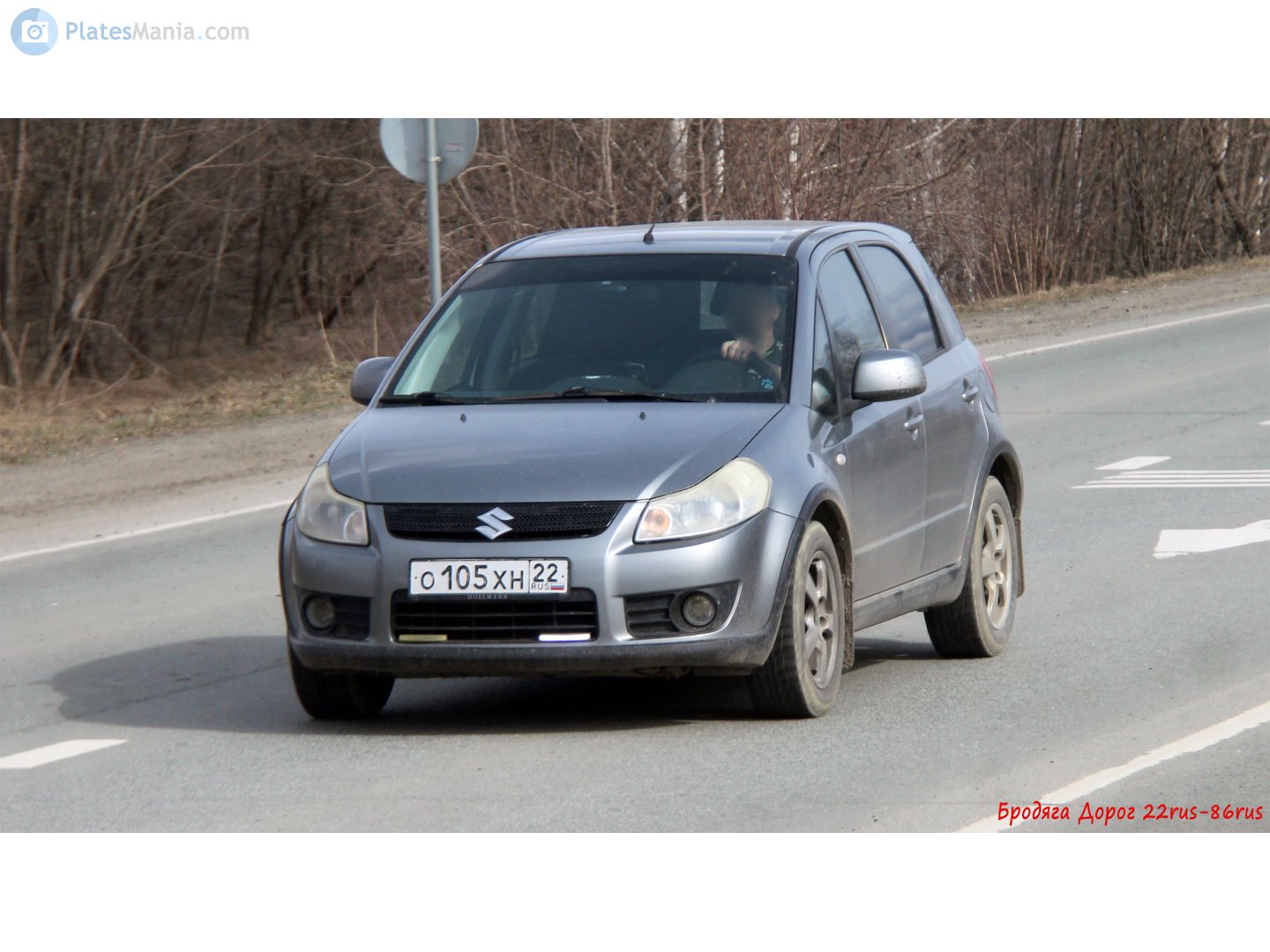 о 105 хн 22, Suzuki SX4/S-Cross 1st gen SX4 Crossover (EY), 2006–2014 (–2018 for CN-market)