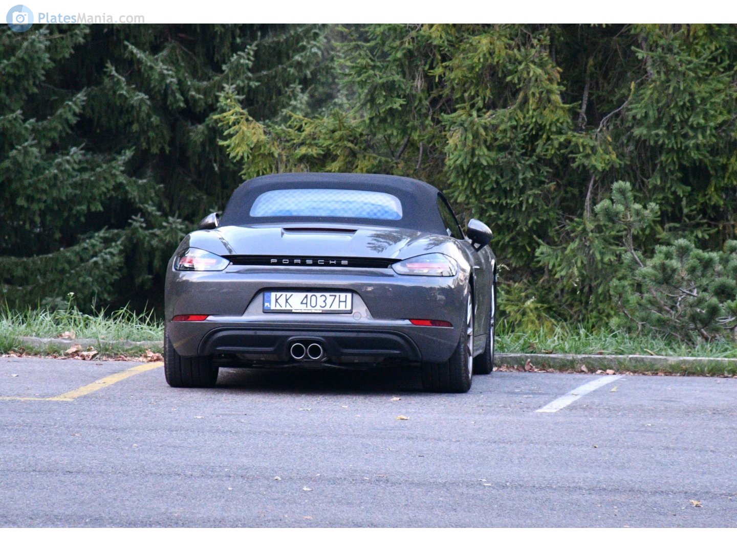 KK 4037H, Porsche Boxster 4th gen 718 Boxster (982), 2016–