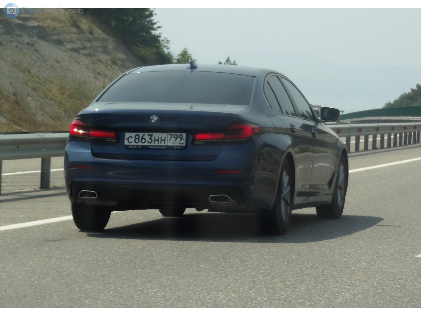 с 863 нн 799, BMW 5 Series 7th gen Sedan (G30/G38), 2017–2020