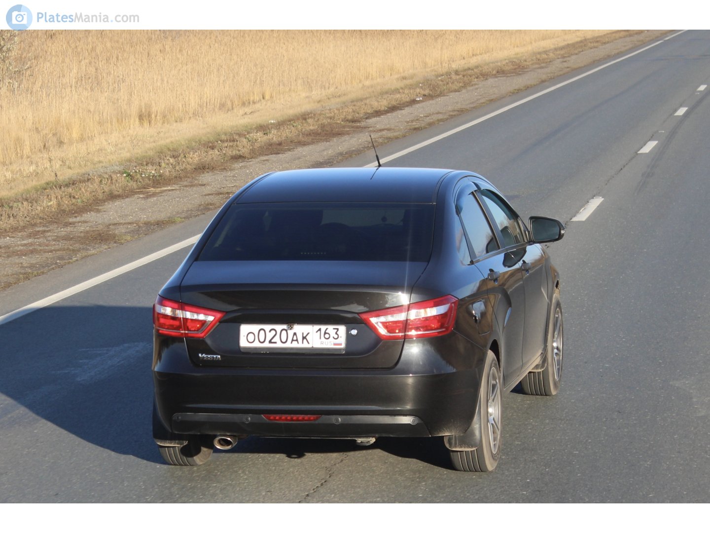 о 020 ак 163, Lada (VAZ) Vesta 1st gen Sedan (GFL), 2015–2022