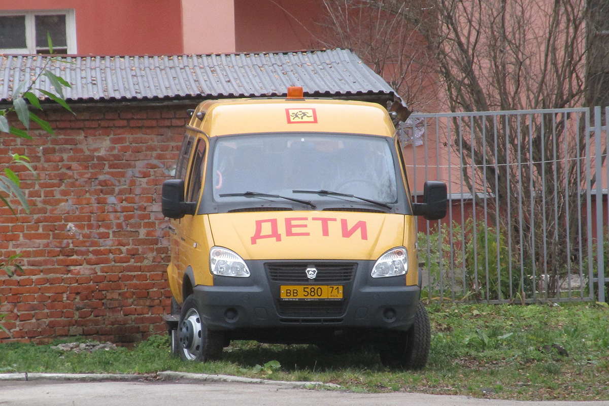 вв 580 71, GAZ 3221 ГАЗель 32217 4x4 Minibus, facelift, 2003–