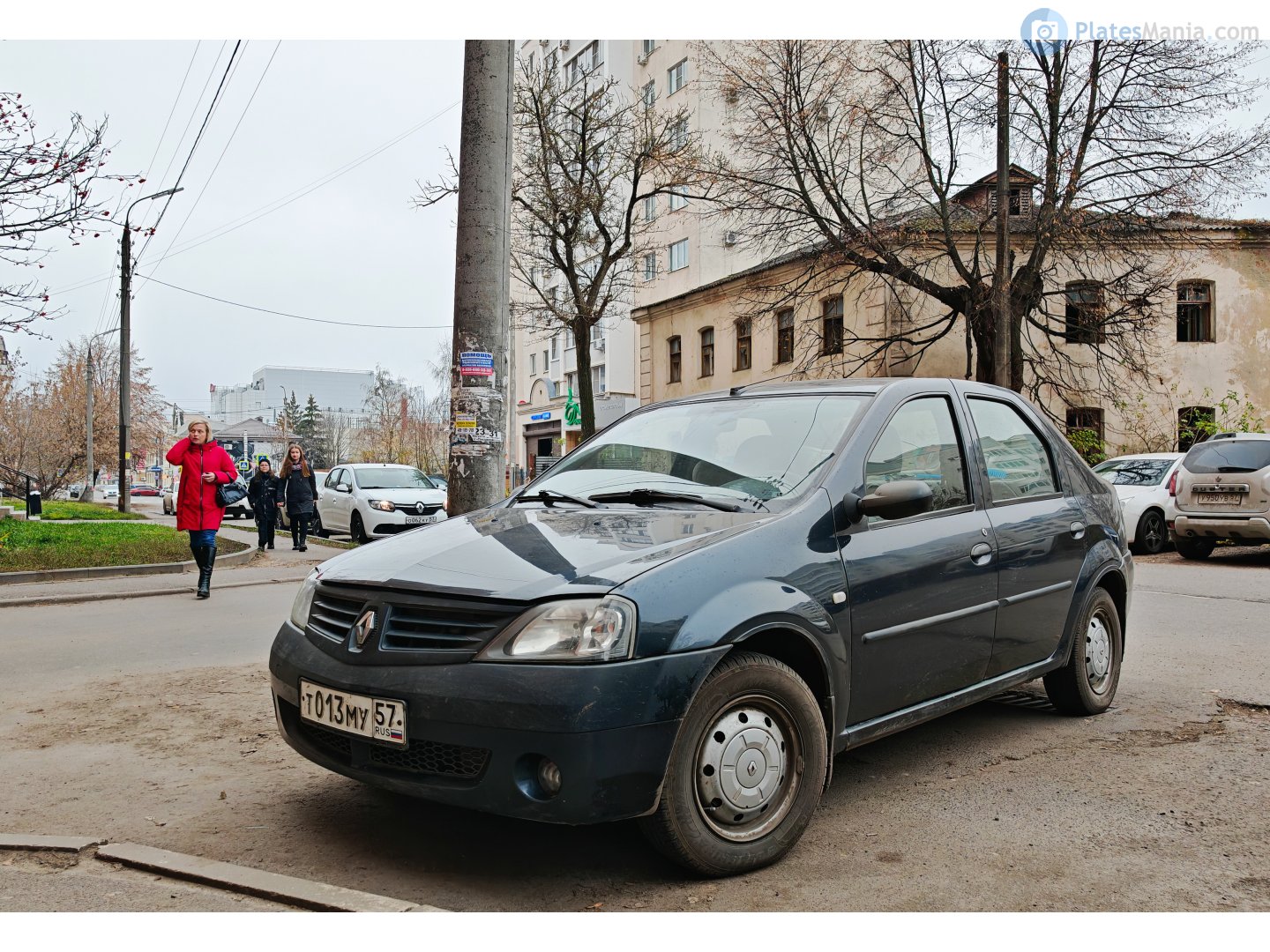 т 013 му 57, Renault Logan 1st gen Sedan (LS0*/LS1*), 2004–2009
