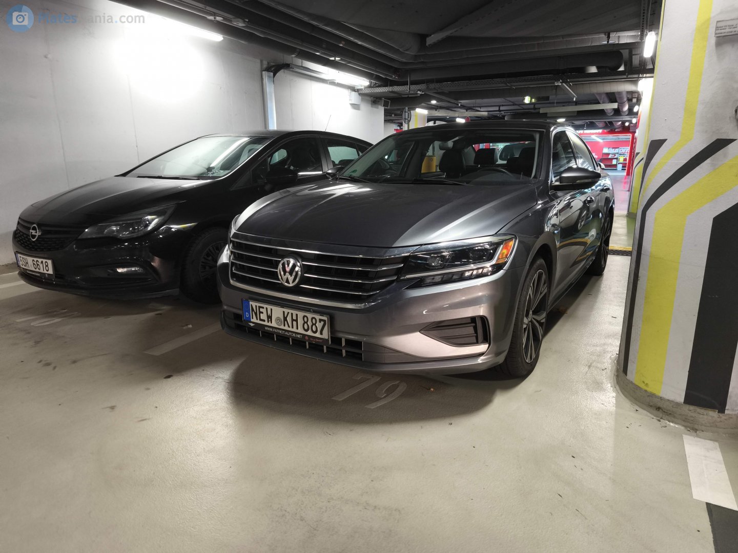 NEW KH 887, Volkswagen Passat 8th gen  (NMS; NA-market), 2019–2022