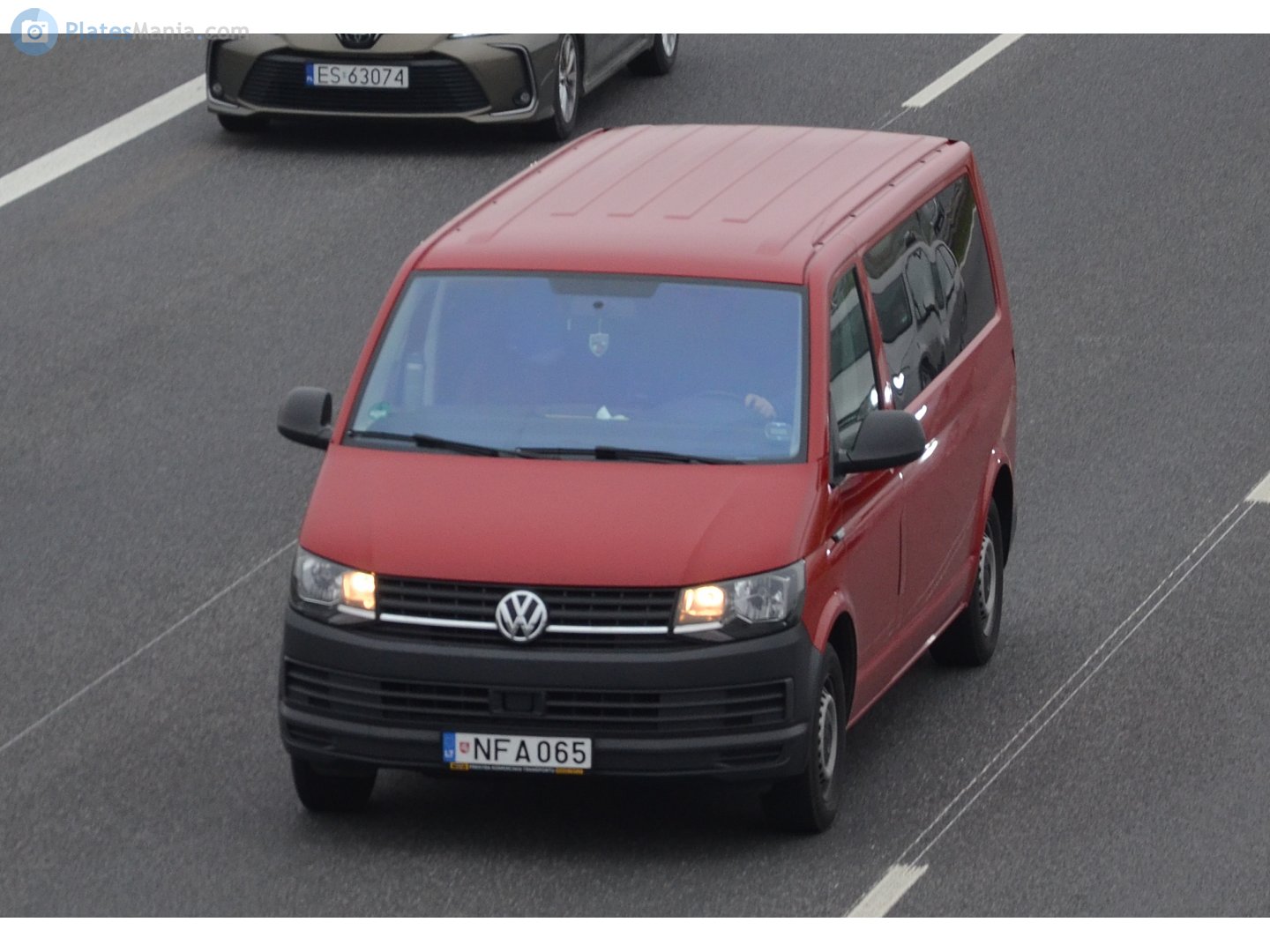 NFA 065, Volkswagen Transporter 6th gen Van (T6) (SG), 2015–2019